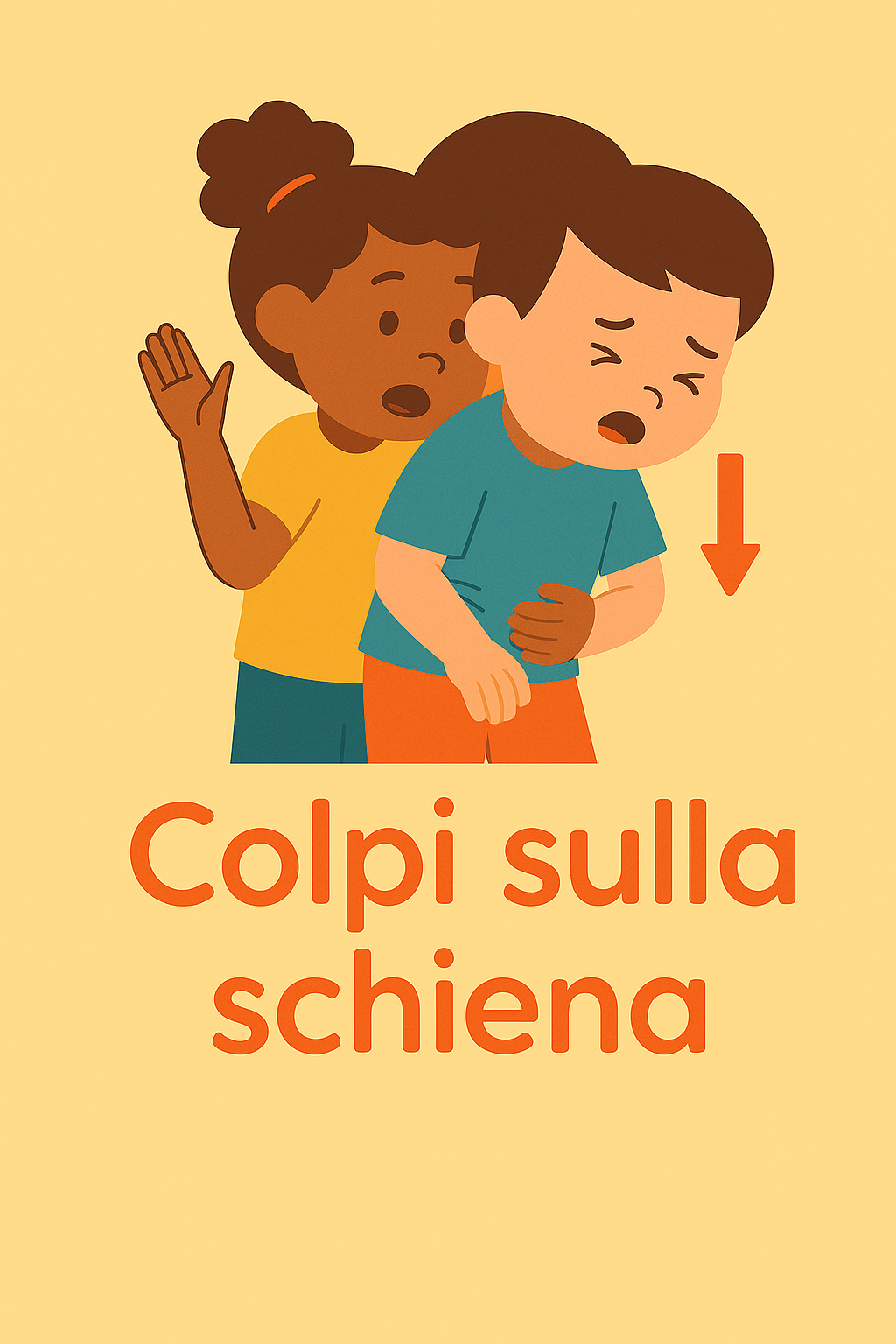 Colpi sulla schiena